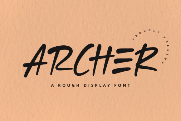 Archer: A Vintage Display Font for Authentic Brand Identity