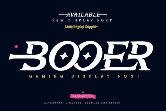 Booer Font: The Ultimate Gaming Style for Modern Campaigns