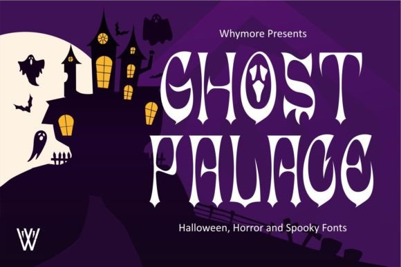 Ghost Palace: A Display Typeface for Spooky Editorial Design