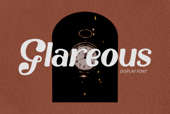 Glareous: The Modern Display Typeface for High-Impact Campaigns