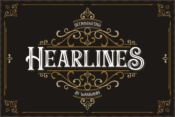 Hearlines: The Premium Display Font for Elegant Campaigns