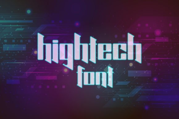 Hightech: The Bold Typeface for High-Impact Campaigns