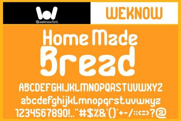 Home Made Bread: The Premium Display Typeface for Scroll-Stopping Campaigns