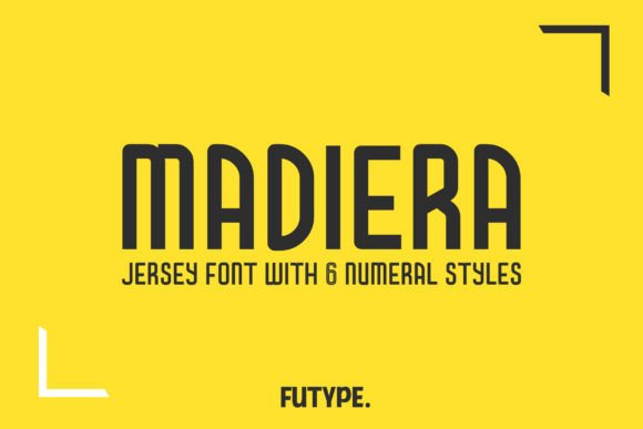 Madiera Typeface: A Dynamic Display Font for Bold Branding