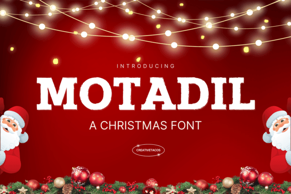 Motadil: The Premium Display Typeface for Bold Campaigns