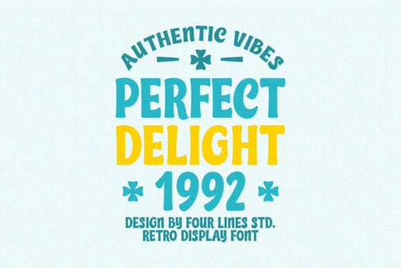 Perfect Delight 1992: A Premium Display Typeface for Modern Digital Brands