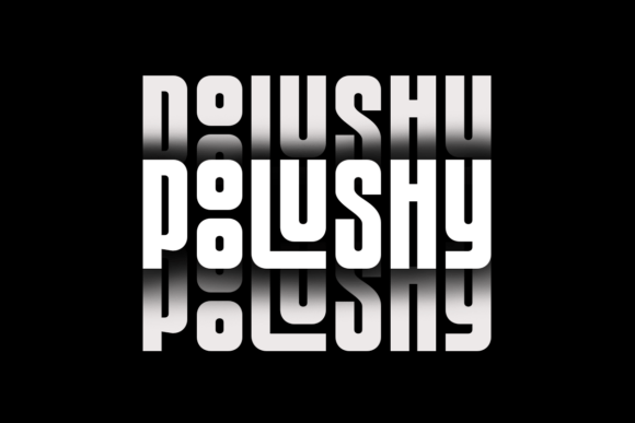 Poolushy: A Bold Condensed Font for Modern Brand Identity