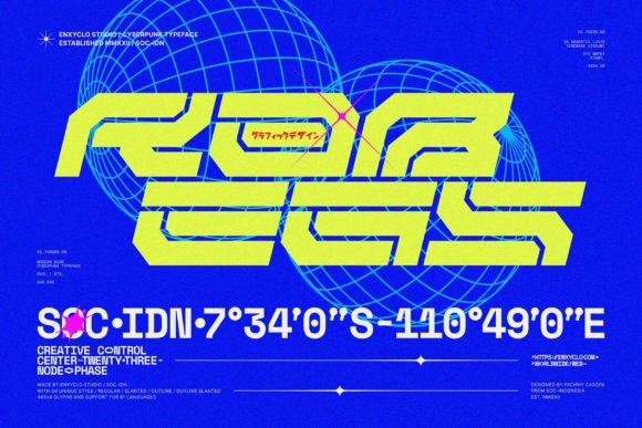 Rabegs: The Cyberpunk Display Font for Scroll-Stopping Campaigns