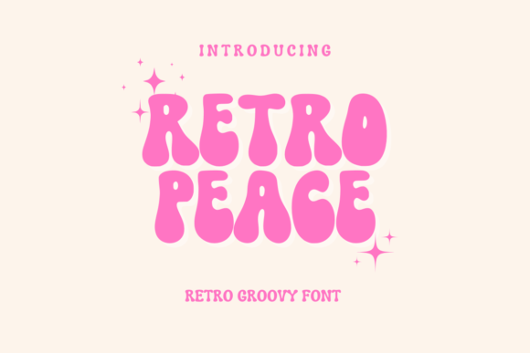 Retro Peace: The Joyful Display Font for Scroll-Stopping Campaigns