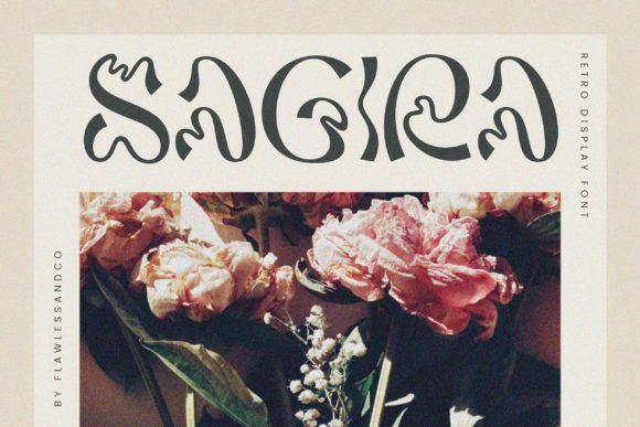 Sagira: The Ultimate Retro Display Font for Bold Designs