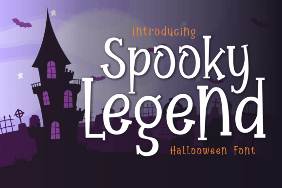 Spooky Legend: The Playful Halloween Font for Editorial Design