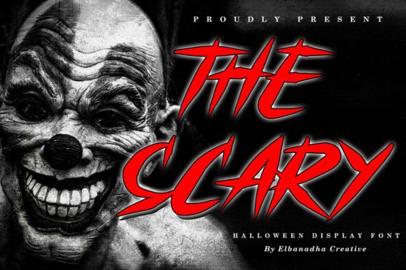 The Scary: A Spooky Display Font for Bold Branding