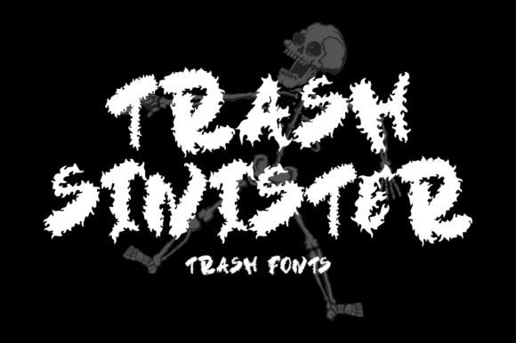 Trash Sinister: The Aggressive Display Font for Bold Branding