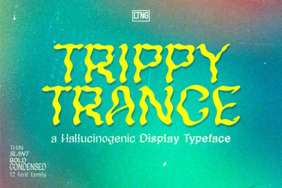 Trippy Trance: The Psychedelic Display Font for Bold Web Design