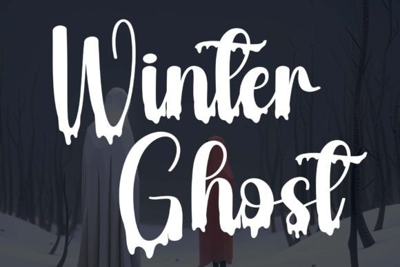Winter Ghost: A Unique Display Font for Editorial Design