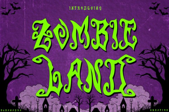 Zombieland: The Spooky Display Font for Bold Branding
